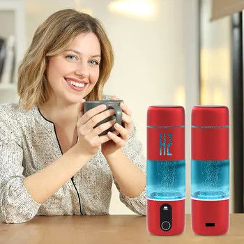 Good price SPE PEM 물 전해질 휴대 수소 물병 2000ppb 터치 제어 온라인으로