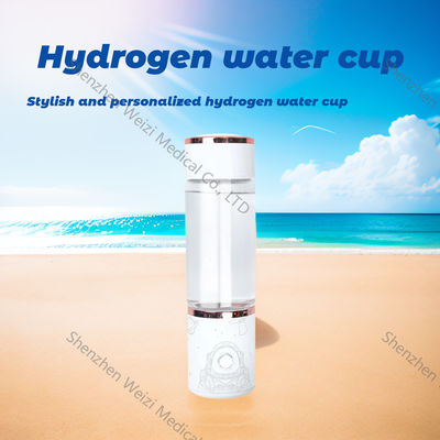 Good price 상업용 수소 유리 물병 수소 풍부한 물컵 310ml 온라인으로