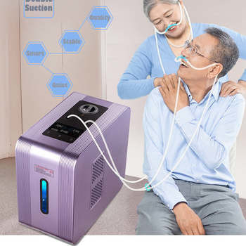 좋은 가격 450W 가정용 수소 호흡기 99.999% 순수 및 1800mL/Min 온라인으로